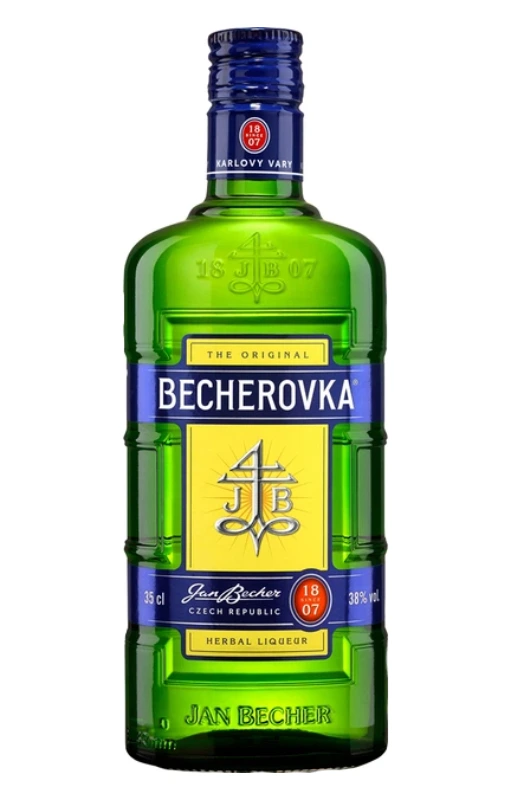 Чеський трав'яний лікер Becherovka Original - гастропаб Вибагливий Хлоп Тернопіль