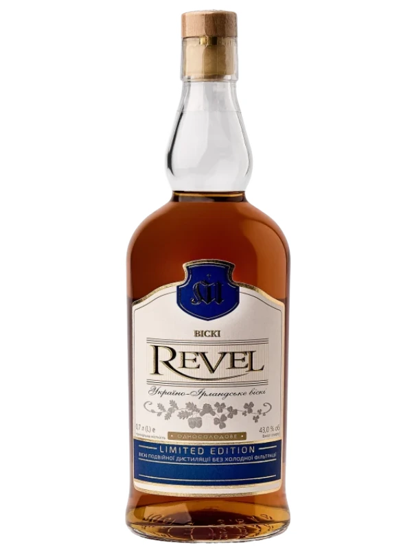 Україно-ірландське віскі Revel 43 від Микулинецького Бровара - гастропаб Вибагливий Хлоп Тернопіль